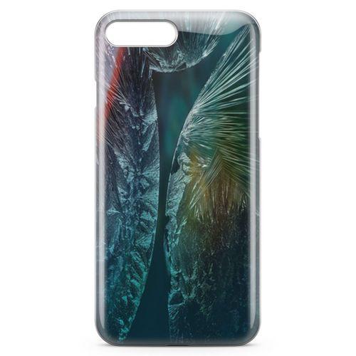 Apple iPhone 8 Plus Kılıf Cam Kırıkları Arka Kapak Koruma Desenli Full Koruyucu