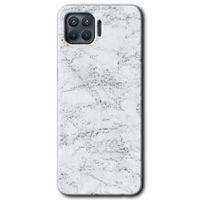 BeRa Aksesuar Oppo Reno 4 Lite Kılıf Baskılı Kapak - Art Design 28 +Tam Kaplayan Mat Seramik