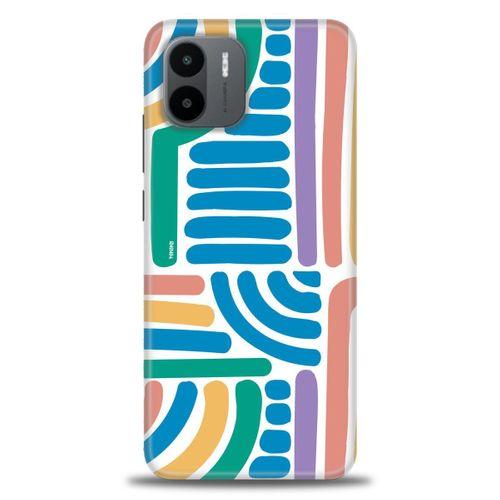 Xiaomi Redmi A1 Kılıf HD Baskılı Kılıf - Joy + Tam Ekran Koruyucu
