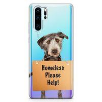 Huawei P30 Pro Kılıf Sokak Köpeği Arka Kapak Koruma Desenli Full Koruyucu