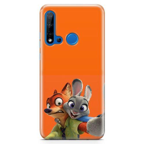 Huawei Nova 5i Kılıf Toons 8K Arka Kapak Koruma Desenli Full Koruyucu