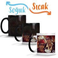 Kemal Sunal Şabanoğlu Şaban Sihirli Kupa Bardak Porselen