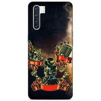 Lopard Oppo A91 Uyumlu Kılıf Tattoo's (16) Kalın Kılıf Karışık
