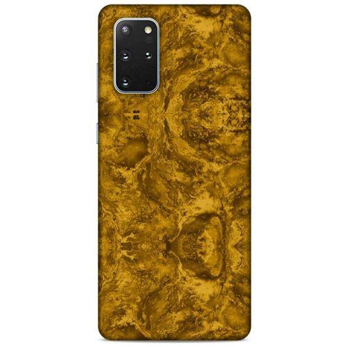 Mermer Desenli (20) Tema Koruyucu Kılıf Bronz Samsung Galaxy S20 Plus Kılıf