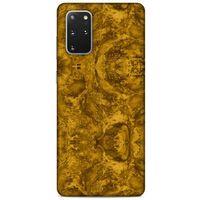 Mermer Desenli (20) Tema Koruyucu Kılıf Bronz Samsung Galaxy S20 Plus Kılıf
