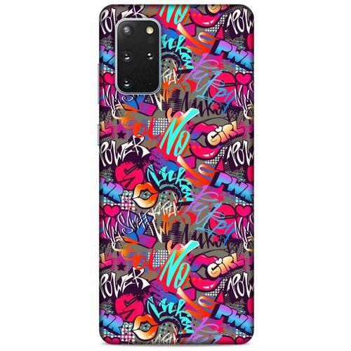 Graffitix (8) Desenli Silikon Kapak Samsung Galaxy S20 Plus Kılıf