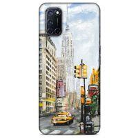 Cityx (3) Oppo A52 Kılıf Silikon Kapak Desenli