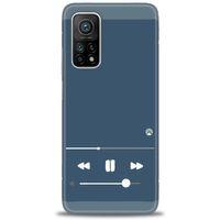 Xiaomi Mi 10T Kılıf HD Baskılı Kılıf - Müzik Çalar + Tam Ekran Koruyucu