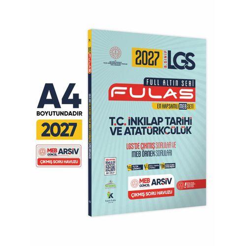 2027 8 Sınıf Full LGS Altın Seri(FULAS)MEB Çıkmış Modüler Soru Bankası Seti Çözümlü EN KAPSAMLI SET