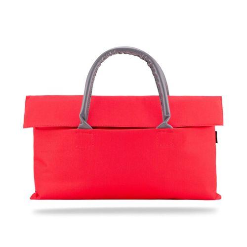 Classone BYN-EL002 WTXPro Su Geçirmez Kumaş 13-14 inch Bayan Laptop El Çantası- Tote Bag – Kırmızı