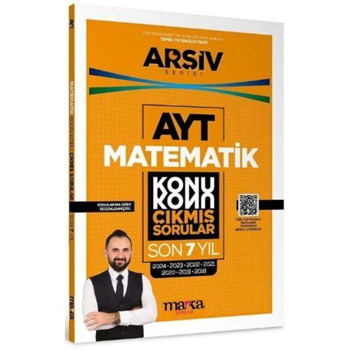 AYT Matematik Çıkmış Sorular Konu Konu Son 7 Yıl Tıpkı Basım Arşiv Serisi Marka Yayınları