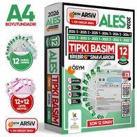 2026 ALES ÖSYM Tıpkı Basım Çıkmış Soru 12li Deneme Paketi Video ve Dijital Çözümlü Türkiye Geneli