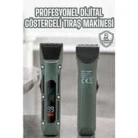 Tıraş Makinesi Dijital Göstergeli Turbo Motor Paslanmaz Çelik