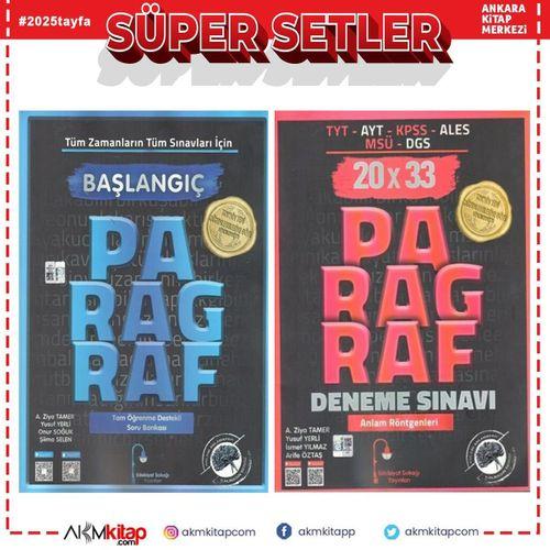 Edebiyat Sokağı Paragraf Başlangıç Soru Bankası ve Deneme Seti 2 Kitap