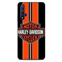 Huawei P Smart S 2020 Uyumlu Kılıf Motorsiklet (36) Glitter Kılıf Harley Davidson