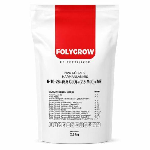 Candem FolyGrow 6-10-26 Yaprak Gübresi 2.5 KG