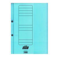 STİLO LUX YARIM KAPAK TELLİ DOSYA ( MAVİ ) ( 10 ADET )