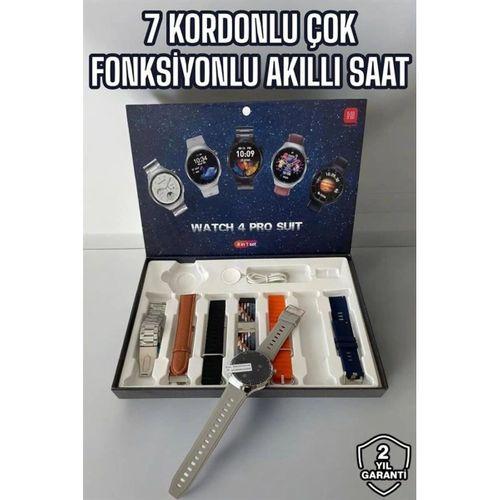 Akıllı Saat 7 Kordonlu Yeni Nesil Arama Cevaplayan Çok Fonksiyonlu