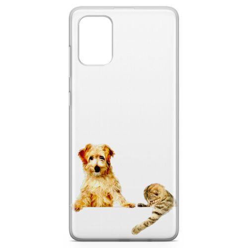 Samsung Galaxy A71 Kılıf Avustralya Terrier Arka Kapak Koruma Desenli Full Koruyucu