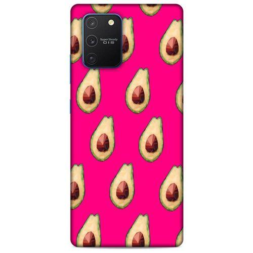 Samsung Galaxy S10 Lite Uyumlu Kılıf Pembe Delisi (24) Darbe Emici Kılıf Avokado