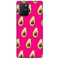 Samsung Galaxy S10 Lite Uyumlu Kılıf Pembe Delisi (24) Darbe Emici Kılıf Avokado