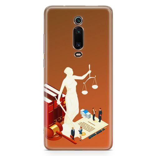 Xiaomi Redmi K20 Pro Premium Kılıf Hakim Savcı Avukat Arka Kapak Koruma Desenli Full Koruyucu