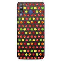 Frutix Elma 01 Samsung Galaxy M30 Kılıf Desenli Silikon