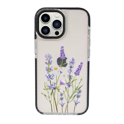 iPhone 13 Pro Lavender Candy Bumper Darbe Emci Silikonlu Telefon Kılıfı