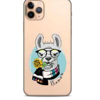 Zoologix (99) Apple iPhone 12 Pro Şeffaf Kılıf Silikon Desenli
