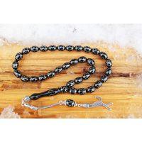 Oltu Taşı Beyzi Model Çemberli Yön İşlemeli Tespih