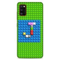 Lopard Samsung Galaxy A41 Uyumlu Kılıf BloX (21) Koruyucu Kapak J Harfi