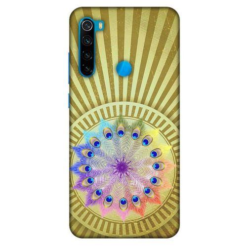 Xiaomi Redmi Note 8 Kılıf Desenli Özel Seri Tüyler (27) Tasarımlı Kılıf