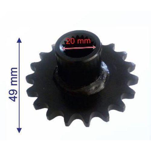 ÖN DİŞLİ ATV 19T - 428  İÇ 20 mm UZUNLUK 49 mm