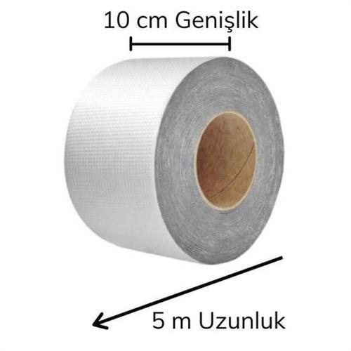 Angel Of Life Yüksek Sıcaklık Dayanan Su Geçirmez Çatı Boru Duvar Çatlak Yapışkan Bant Folyo 5 mt x 10 cm