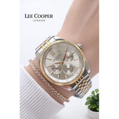 Lee Cooper Çelik Kordonlu İç Fonksiyonları Aktif 2 Yıl Garantili Kadın Kol Saati BFF.08328.230