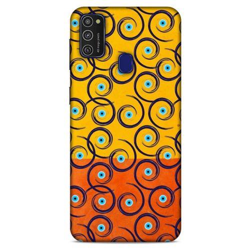 Nazarium (32) Desenli Silikon Kapak Samsung Galaxy M21 Kılıf