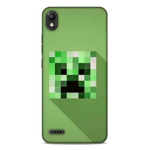 Lopard LG K20 2019 Uyumlu Kılıf PiXel (36) Glitter Kılıf Creeper