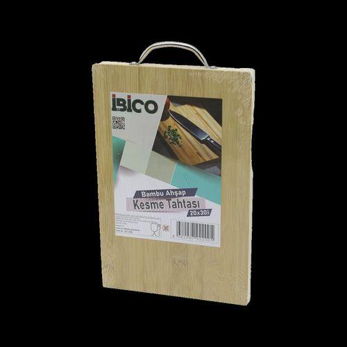 Bambu Kesme Tahtası 20x30x1.7 cm - Metal Kulplu