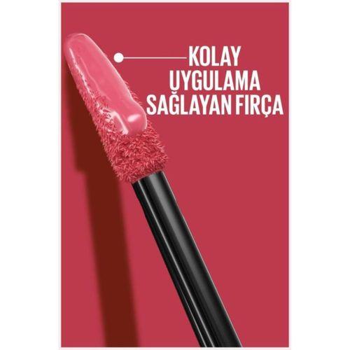 Maybelline New York Super Stay Vinyl Ink Uzun Süre Kalıcı Likit Parlak Ruj 160 Sultry