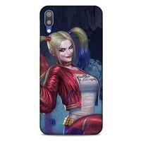Samsung Galaxy M10 Uyumlu Kılıf Harley Quinn (9) Kılıf Gri