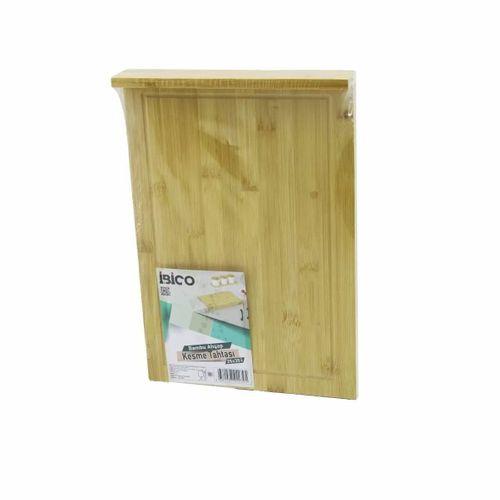 İ22-239 25x35cm Ahşap Bambu Kesim Panosu  Kesme Tahtası