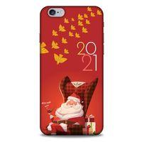 Yılbaşı Süsleri 03 Apple Iphone 6S Plus Kılıf Silikon Kapak