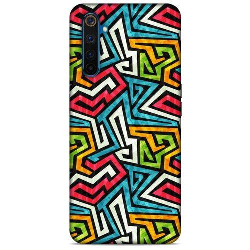 Geometrix 05 Oppo Realme 6 Kılıf Silikon Kapak