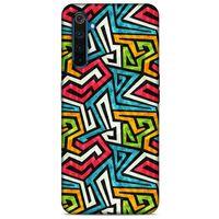 Geometrix 05 Oppo Realme 6 Kılıf Silikon Kapak