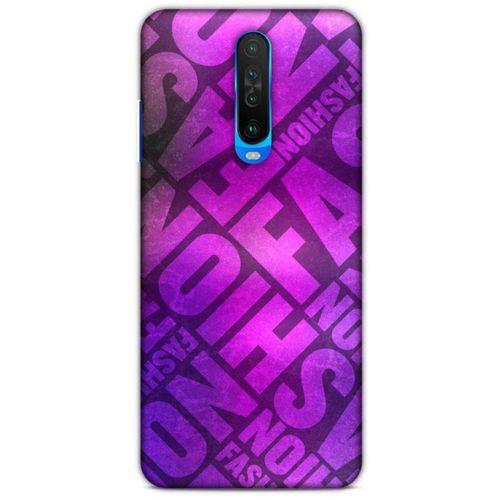 Xiaomi Redmi K30 Uyumlu Kılıf Pembe Delisi (21) Koruyucu Kapak Fuşya