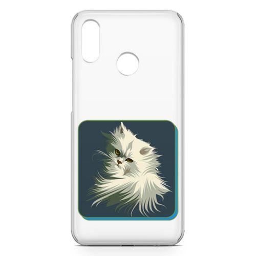 Huawei Nova 3e Kılıf Kedi Minyatur Arka Kapak Koruma Desenli Full Koruyucu