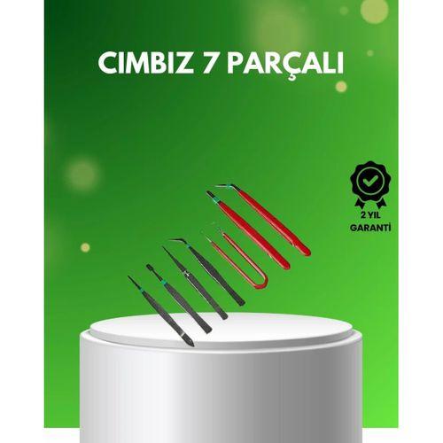 7 Parça Hassas Çelik Cımbız Seti Elektronik Ve Saat Tamiri İçin