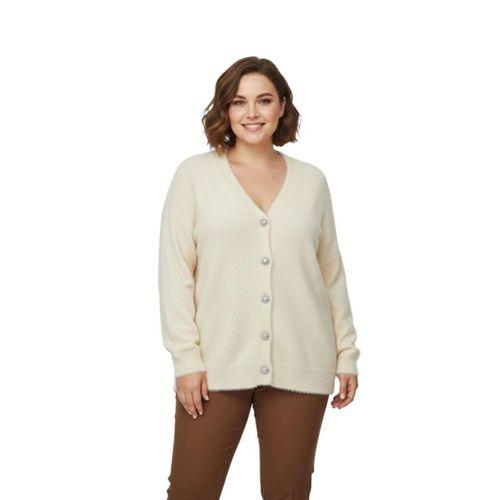 Kadın Triko Düğmeli Hırka 24153 BGL-ST04067