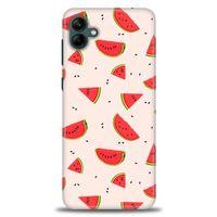 Samsung Galaxy A04 Kılıf HD Baskılı Kılıf - Karpuz Dilimleri + Tam Ekran Koruyucu
