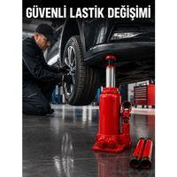 Kolay Pompalama Mekanizmalı Pratik Şişe Kriko